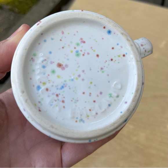 John Tams Rainbow Speckled Confetti Espresso Cup - Picture 6 of 9